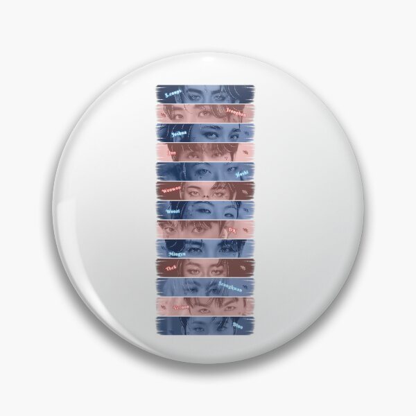 Item preview, Design inspired by the eyes of the kpop group Seventeen designed and sold by mbs-desing.