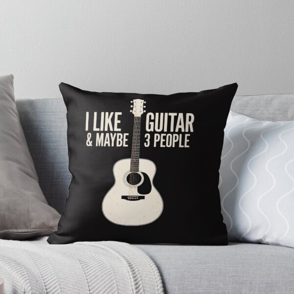 Item preview, I Like Guitar & Maybe 3 People Music Introvert Guitar designed and sold by OlafLica.