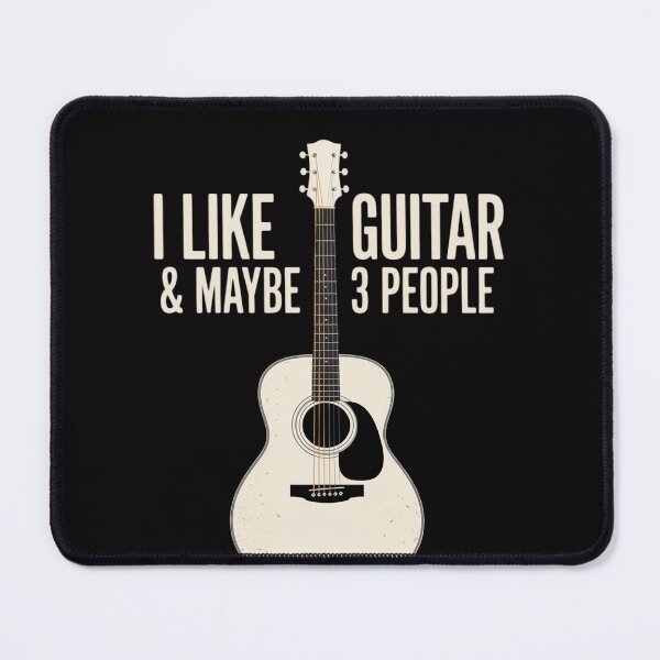 Item preview, I Like Guitar & Maybe 3 People Music Introvert Guitar designed and sold by OlafLica.