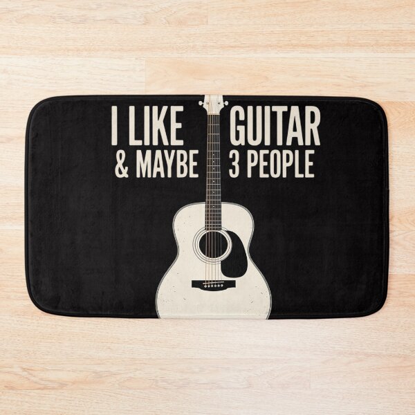 Item preview, I Like Guitar & Maybe 3 People Music Introvert Guitar designed and sold by OlafLica.
