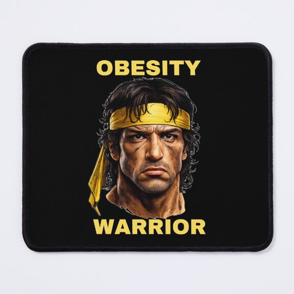 Item preview, Obesity Warrior Battle In Progress Motivational Gift designed and sold by ShirtieSize.