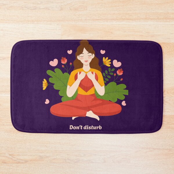 Item preview, Peaceful Mind – Do Not Disturb Meditation Art designed and sold by doktordanTemiz.