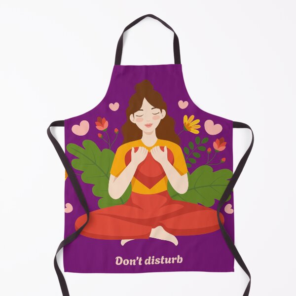 Item preview, Peaceful Mind – Do Not Disturb Meditation Art designed and sold by doktordanTemiz.