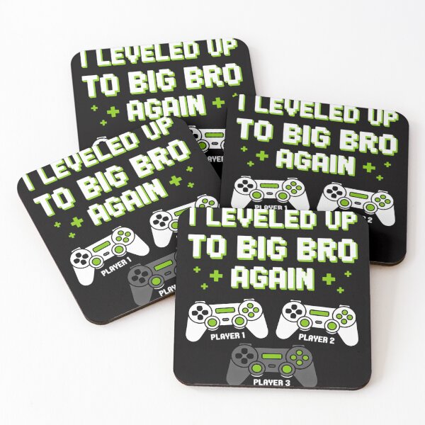 Item preview, I Leveled Up To Big Bro Again Brother Gamer Video Game designed and sold by OlafLica.
