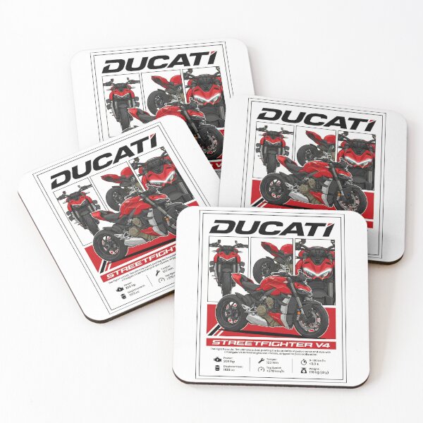 Item preview, Ducati Streetfighter V4 - Vector Art - Poster designed and sold by enzoade.