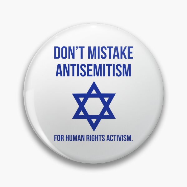 Item preview, Don’t mistake antisemitism for human rights activism. designed and sold by Rachel the Artist .