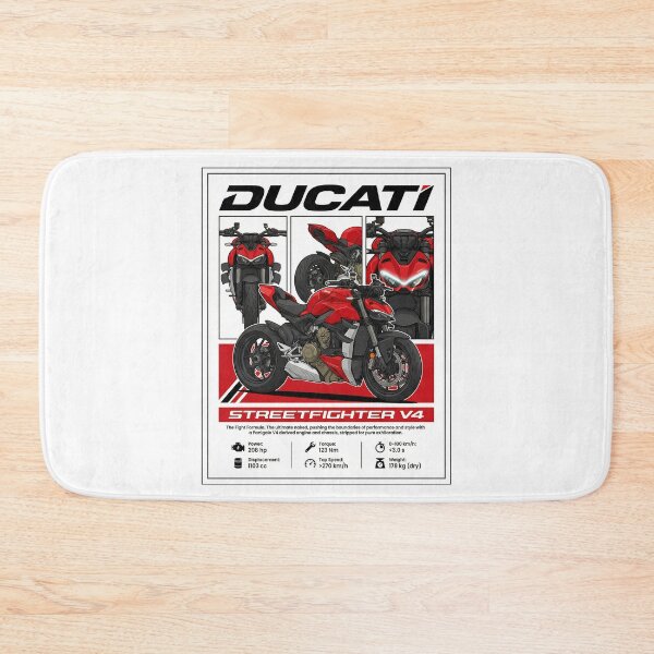 Item preview, Ducati Streetfighter V4 - Vector Art - Poster designed and sold by enzoade.