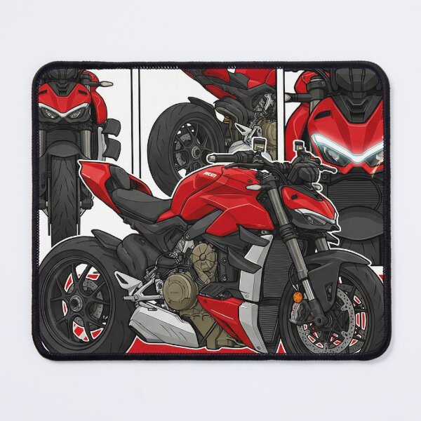 Item preview, Ducati Streetfighter V4 - Vector Art - Poster designed and sold by enzoade.