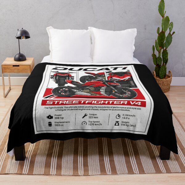 Item preview, Ducati Streetfighter V4 - Vector Art - Poster designed and sold by enzoade.