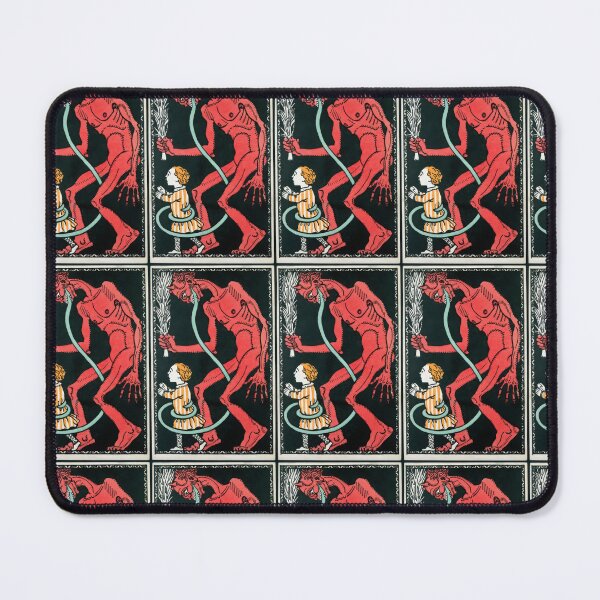 Item preview, Red Krampus Vintage Wiener Werkstätte Christmas Devil designed and sold by TeeARTHY.