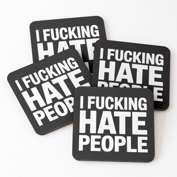 Item preview, I Fucking Hate People, Joke, Sarcastic, Family designed and sold by OlafLica.