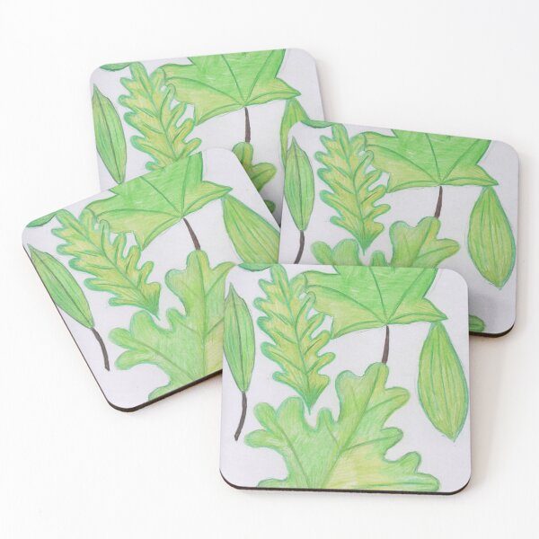 Item preview, Green leaves designed and sold by Artbysarah23.
