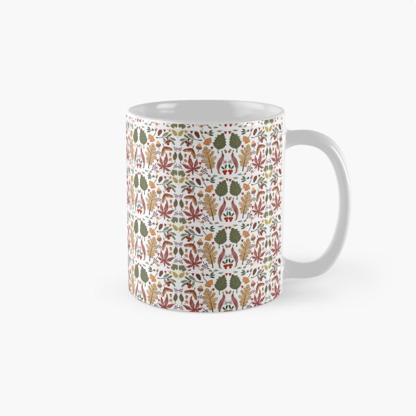 Item preview, Autumn Forest Foliage – Hand-Painted Botanical Repeating Pattern designed and sold by RivendellBird.