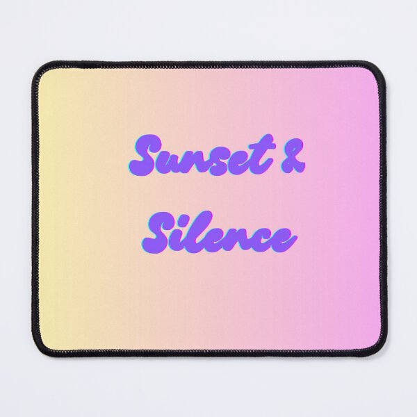 Item preview, Sunset and silence designed and sold by choucken.