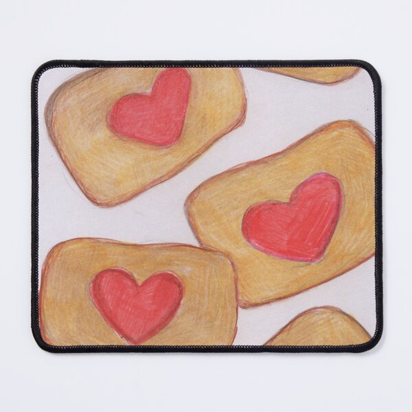 Item preview, Cake slices with love hearts designed and sold by Artbysarah23.