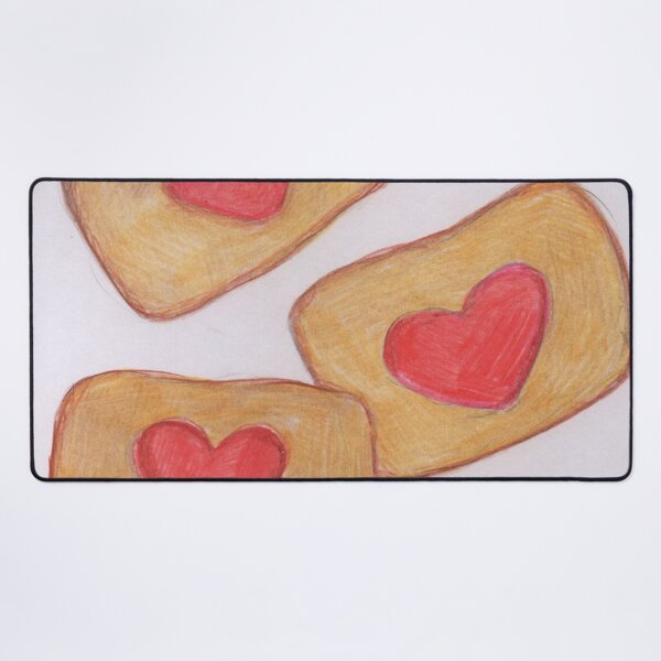 Item preview, Cake slices with love hearts designed and sold by Artbysarah23.