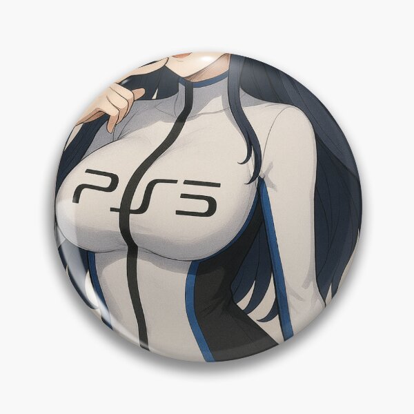 Item preview, ps5 waifu console designed and sold by ShidoArt.
