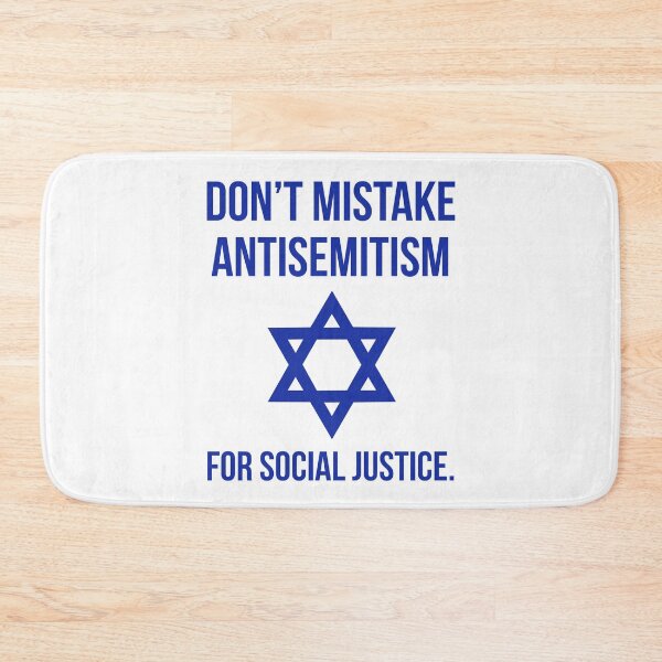 Item preview, Don’t mistake antisemitism for social justice.  designed and sold by Rachel the Artist .