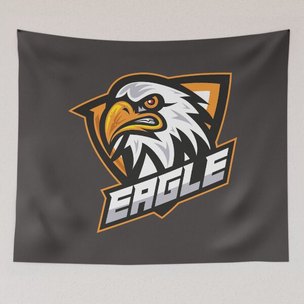 Item preview, Eagle Mascot Logo | Fierce Eagle Head & Sports Team Design designed and sold by MerlinWear.