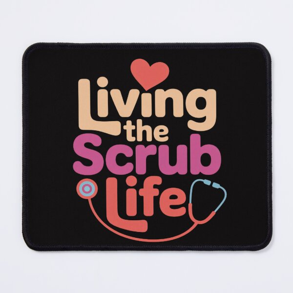Item preview, Heart Stethoscope Medical Nursery Nursing Life Nurse designed and sold by MuteElevent.