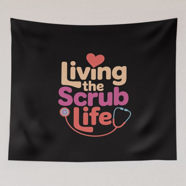 Item preview, Heart Stethoscope Medical Nursery Nursing Life Nurse designed and sold by MuteElevent.