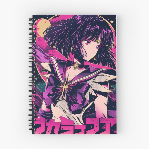 Item preview, Sailor Saturn Retro Vaporwave Poster  designed and sold by AnimeArsenalPrints.