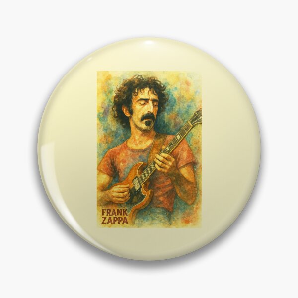 Item preview, Frank Zappa designed and sold by Sarcastic designs.