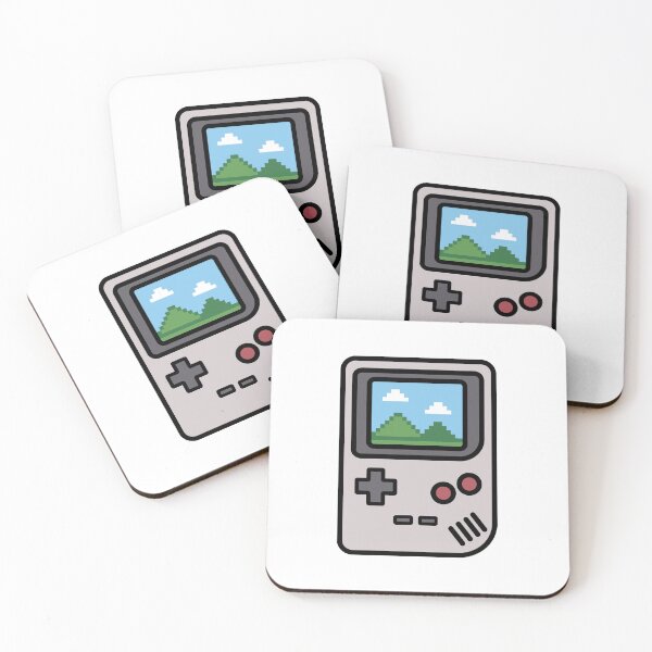 Item preview, Retro Handheld Game Console Pixel Art – Vintage Gaming Nostalgia | Classic 8-Bit Portable Console Design designed and sold by BrainBubbleArt.