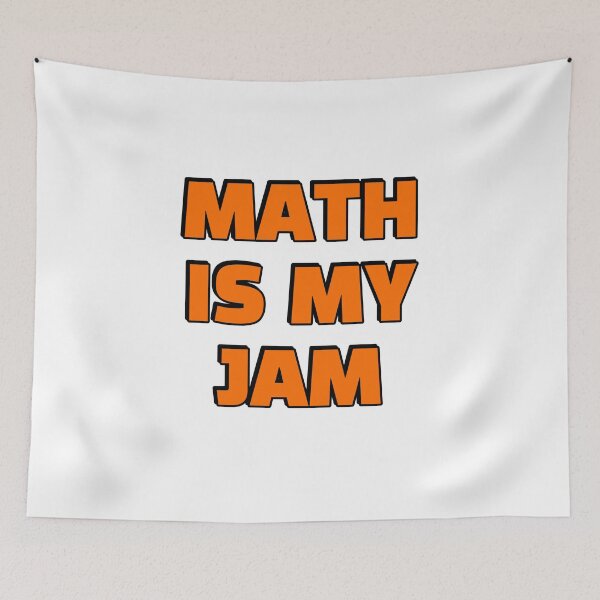 Item preview, Math Is My Jam designed and sold by Inspirationmotivation.