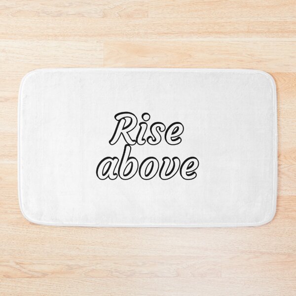 Item preview, Rise above - short motivational phrases designed and sold by Inspirationmotivation.