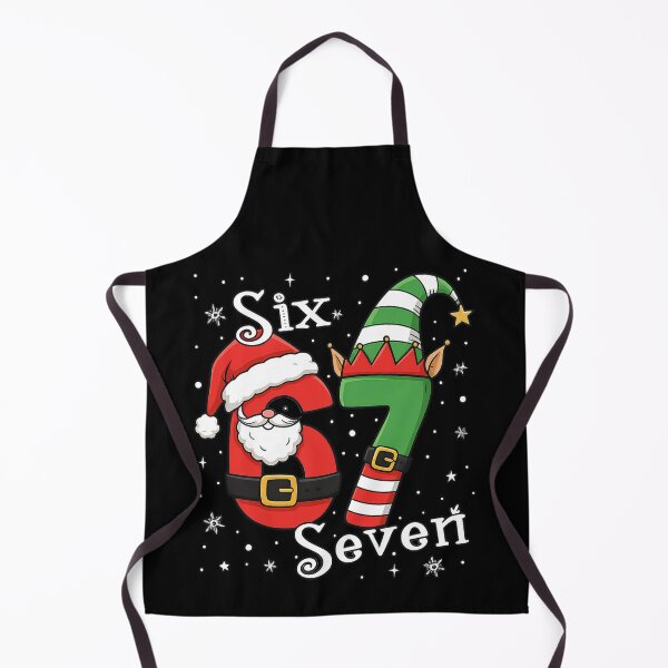 Item preview, Funny Six Seven 67 Meme 6 7 Elf Santa Christmas designed and sold by IdealDo.