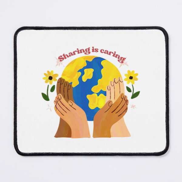 Item preview, Sharing is caring sticker designed and sold by DesignPMG.