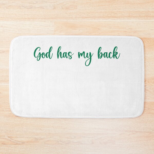 Item preview, God has my back designed and sold by "Crowned in Faith" Shop.