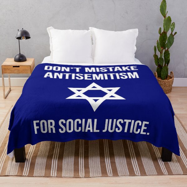 Item preview, Don’t mistake antisemitism for social justice. designed and sold by Rachel the Artist .