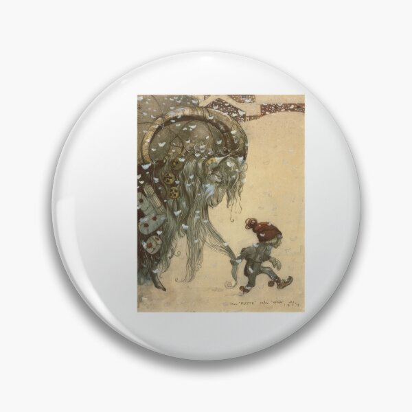 Item preview, John Bauer Yule Goat and Gnome Nordic Folklore designed and sold by TeeARTHY.