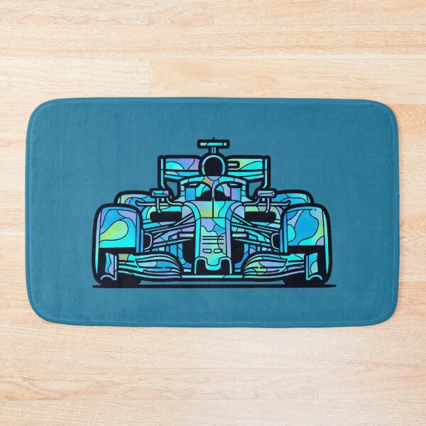Item preview, Vibrant F1 Race Car Pop Art designed and sold by KiwiRider.
