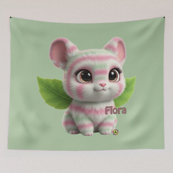 Item preview, The Plush Critters - Flora designed and sold by AlphaPrint2410.