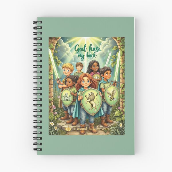 Item preview, God has my back cover designed and sold by "Crowned in Faith" Shop.