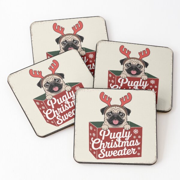 Item preview, Pugly Christmas Sweater designed and sold by theartfulaspie.