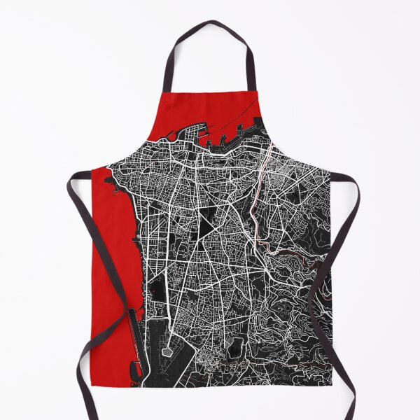 Item preview, Beirut City Map of Lebanon - Oriental designed and sold by deMAP.