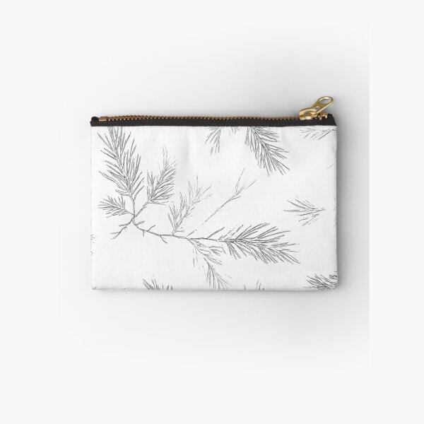 Item preview, Winter Botanical Lineart – Detailed Evergreen Branch Illustration designed and sold by Lol&love.
