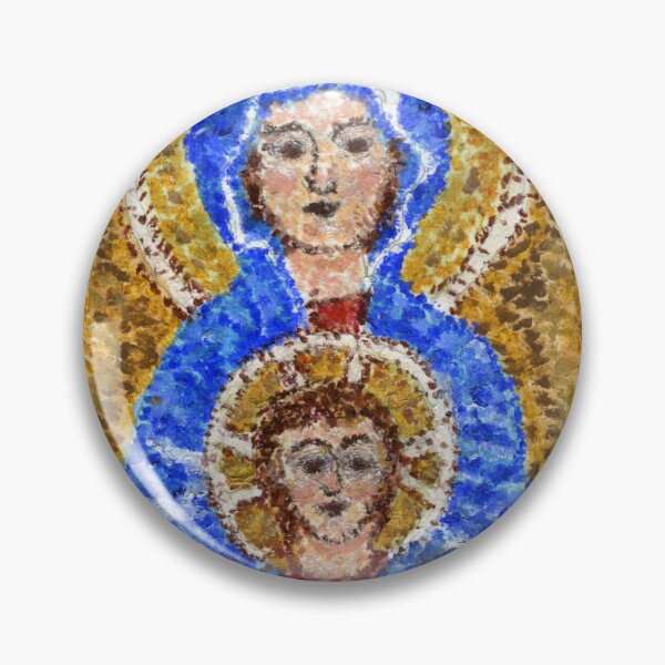 Item preview, Madonna and Child Jesus from the Chapel of San Zenone in the Basilica of Santa Prassede, Rome designed and sold by LymphomaLass.