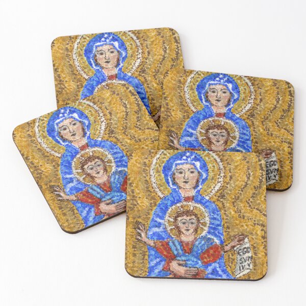 Item preview, Madonna and Child Jesus from the Chapel of San Zenone in the Basilica of Santa Prassede, Rome designed and sold by LymphomaLass.