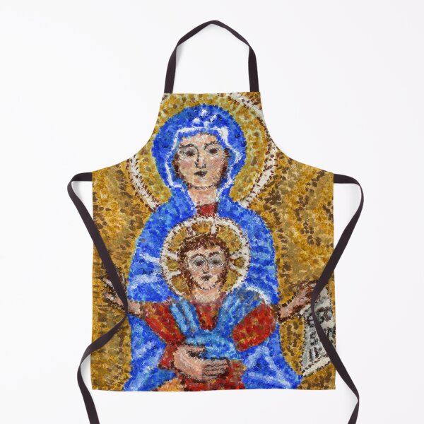 Item preview, Madonna and Child Jesus from the Chapel of San Zenone in the Basilica of Santa Prassede, Rome designed and sold by LymphomaLass.