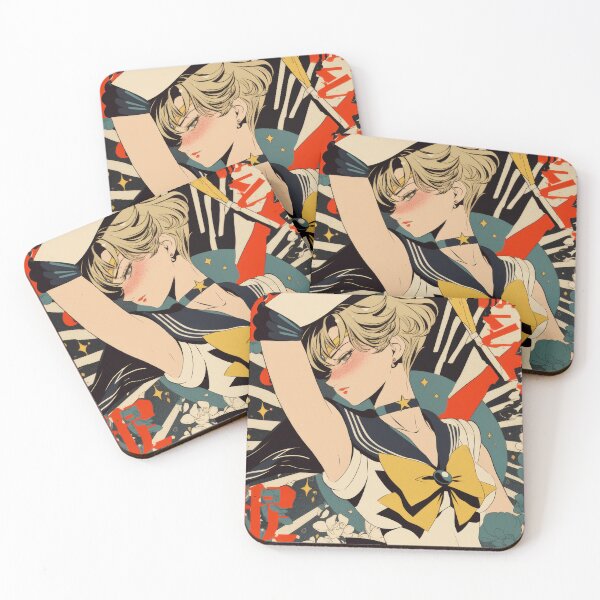 Item preview, Sailor Uranus Bold Japanese Kanji  designed and sold by AnimeArsenalPrints.