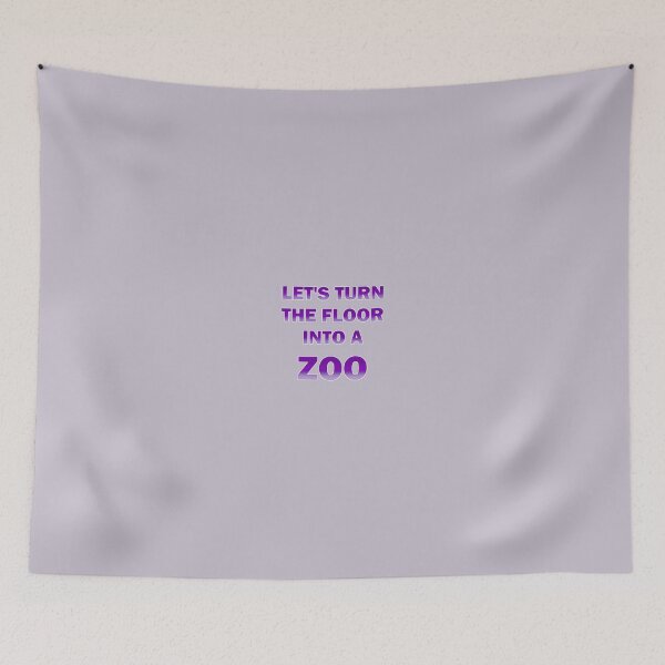 Item preview, Turn the floor into a ZOO designed and sold by ShopKujenga.