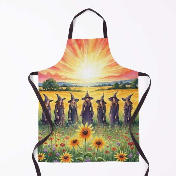 Item preview, Midsummer Witches Coven in Sunflower Field  designed and sold by TeeARTHY.