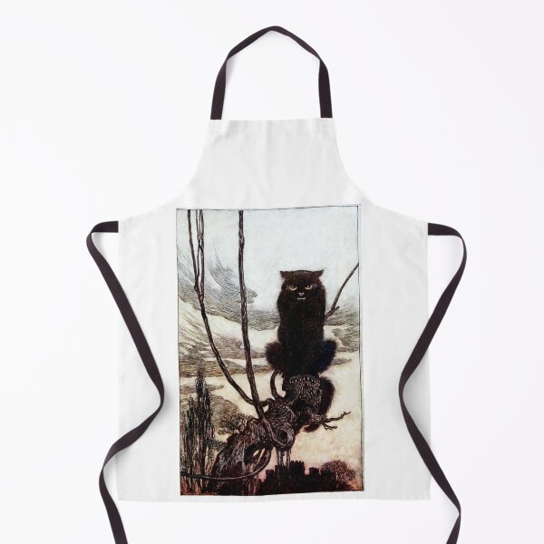 Item preview, Arthur Rackham Black Cat Jorinda and Joringel designed and sold by TeeARTHY.