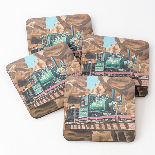 Item preview, Calico Mine Train  designed and sold by BlankePaigeArt.