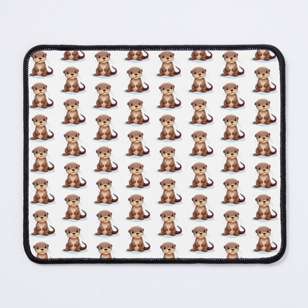 Item preview, Cheerful Otter Sitting designed and sold by New-School-Wave.